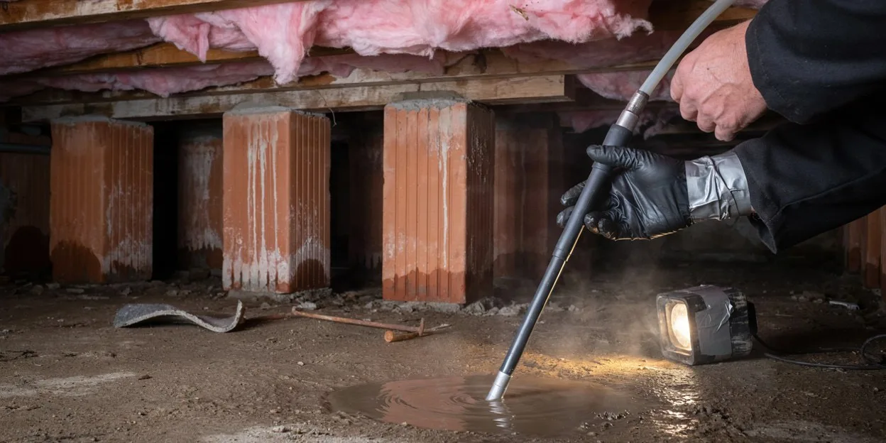 Crawl Space Water Extraction in Frazier Park, CA